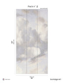 Fresque Ciel de Coton - Flanelle