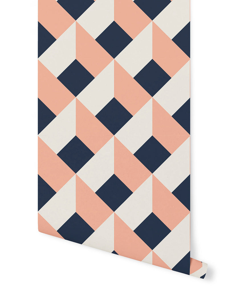 Papel pintado Cielda - Coral