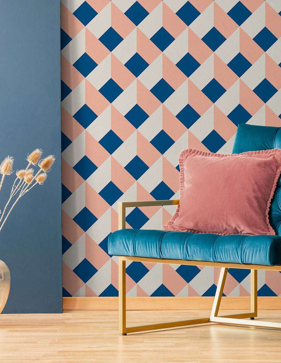 Cielda Wallpaper - Coral