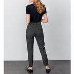 Cigarette Highwaist Cropped Ava Fancy - Black Diamond - Women