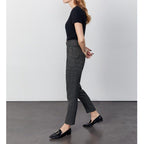 Cigarette Highwaist Cropped Ava Fancy - Black Diamond - Women