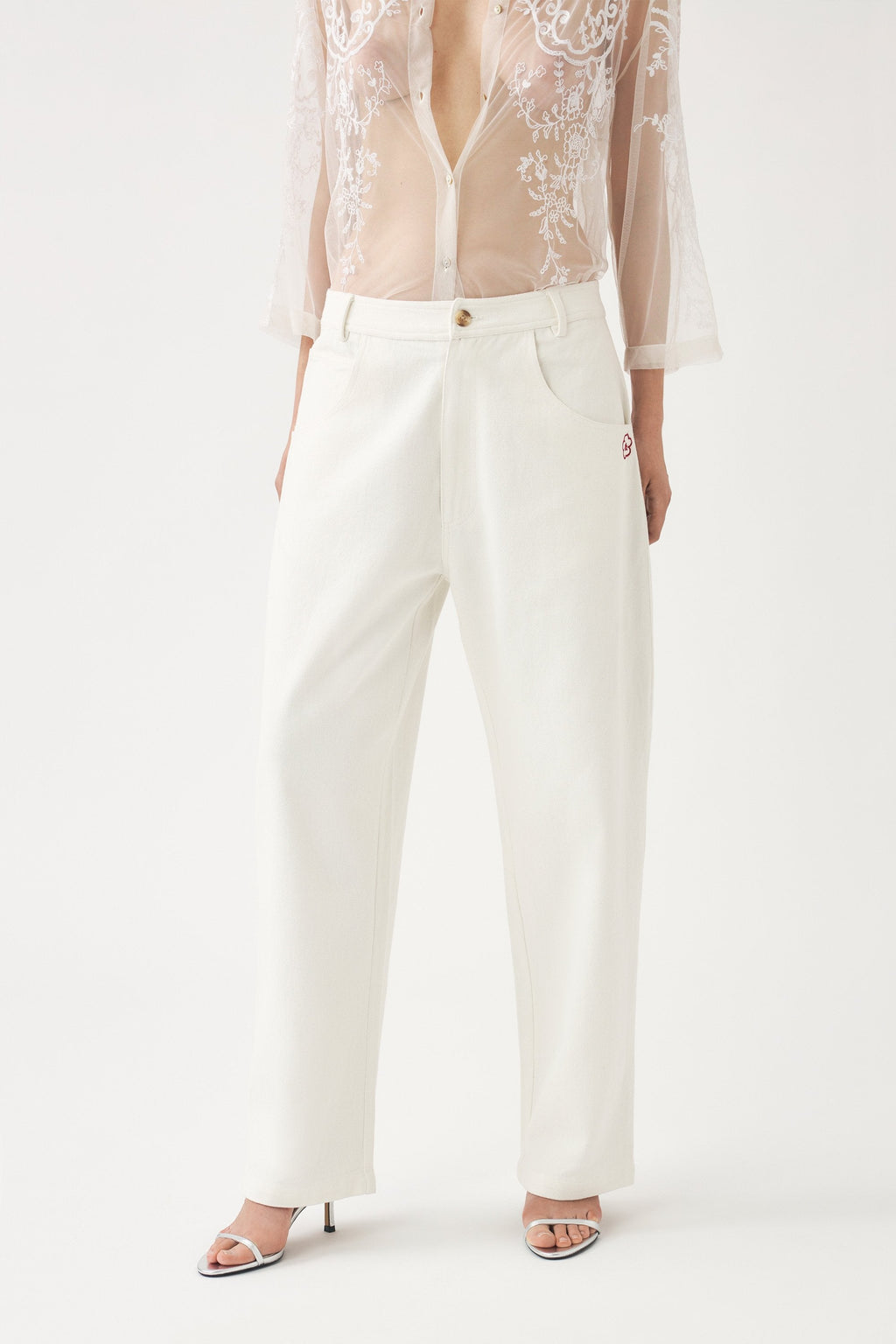 Pantalon Cindy - Crème