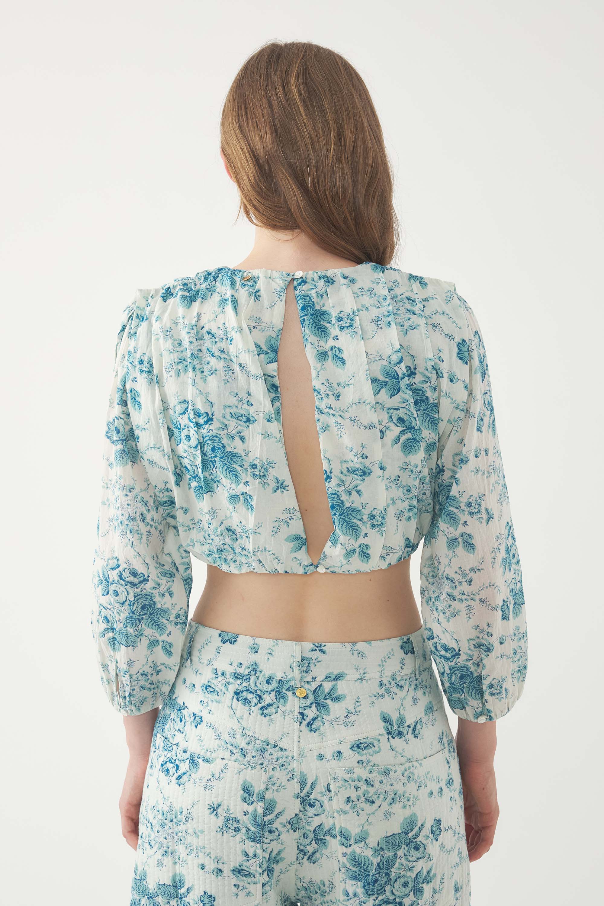 Crop Top Cinz - Vert