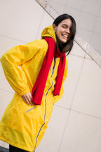 Chubasquero Cortavientos - Amarillo - Mujer