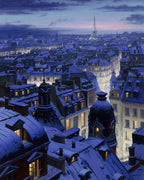 Peinture Par Numéros - Toits De Paris