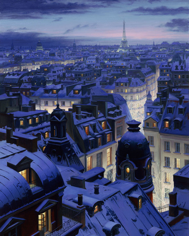 Peinture Par Numéros - Toits De Paris