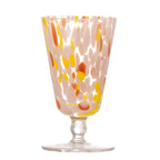 Lilya - Set of 4 Wine Glasses - Dusty Pink - Glass