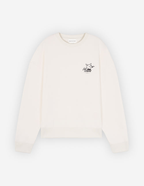 Café Kitsuné Fox Relaxed Sweatshirt