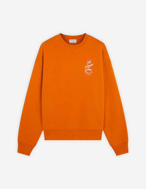 Café Kitsuné Coffee Cup Relaxed Sweatshirt