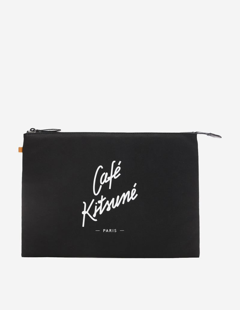 Café Kitsuné x Nu Housse Pour Ordinateur Portable - Noir