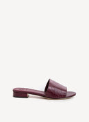 Tory Burch - Mules Martine - Claret - Femme