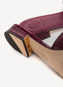 Tory Burch - Mules Martine - Claret - Femme