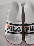 Fila - Claquettes Morro Bay Zeppa - White - Stripe - Femme