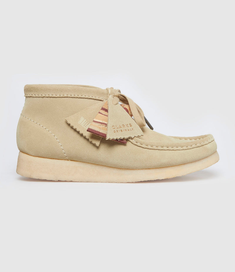 Clarks - Mocassins Wallabee Maple, Custom Atelier Franca - Femme