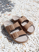 Sandales Hawaii Oiled Leather Clay