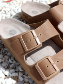 Sandales Hawaii Oiled Leather Clay