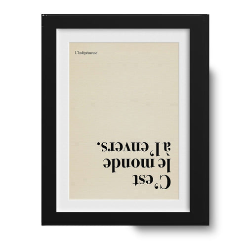 C’Est Le Monde À L’Envers