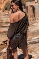 CLÉRY Chocolat - Short Sequins