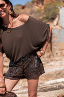 CLÉRY Chocolat - Short Sequins