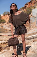 CLÉRY Chocolat - Short Sequins