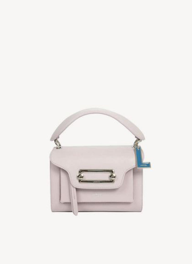 Lancel - Sac À Main Clic M - Gris Rose - Femme