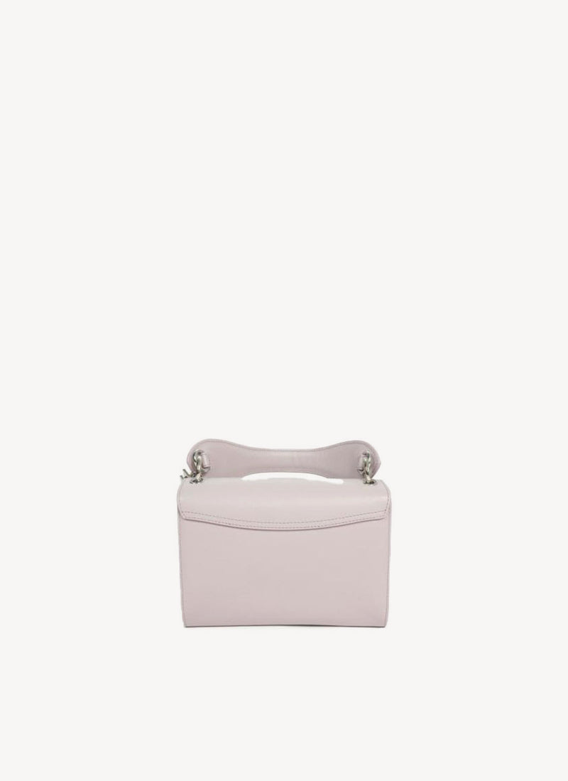 Lancel - Sac À Main Clic M - Gris Rose - Femme