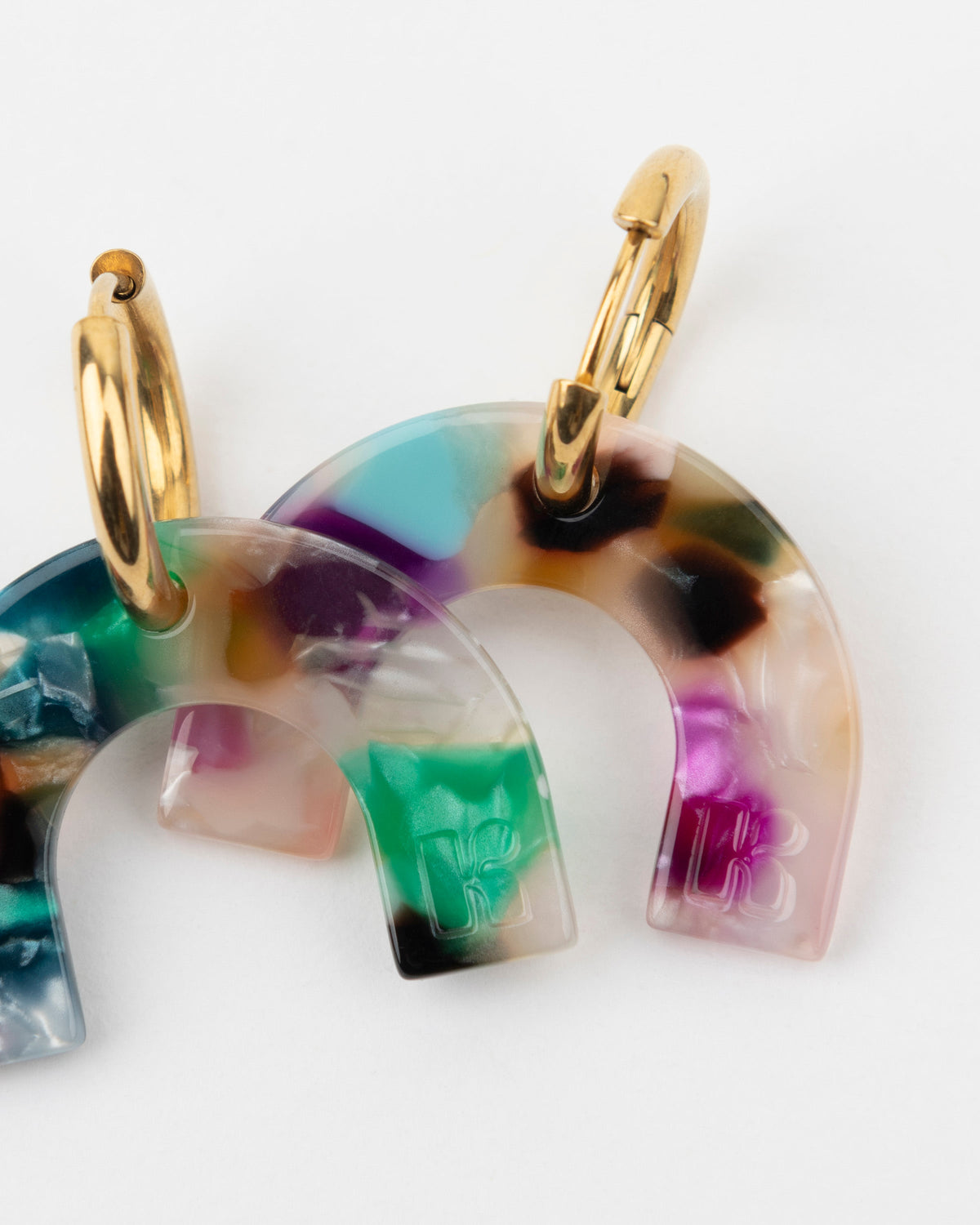 Rainbow Earrings - Confetti