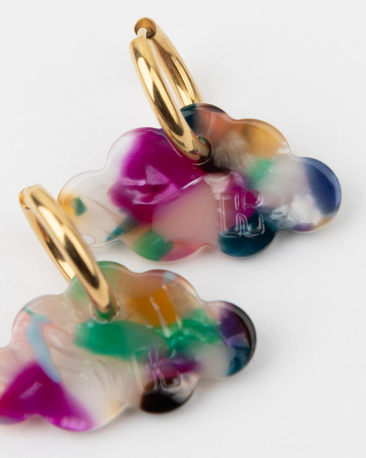 Boucles D'Oreilles Nuage - Confettis