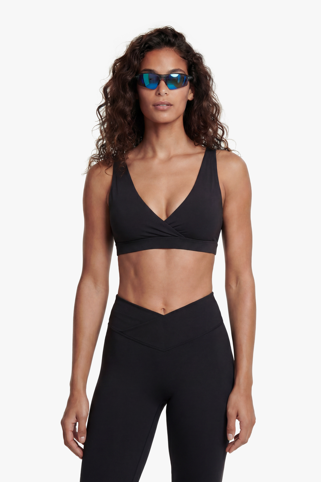 Reggiseno sportivo Crossed - Black