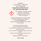 Bougie Fleurie Violette Des Bois