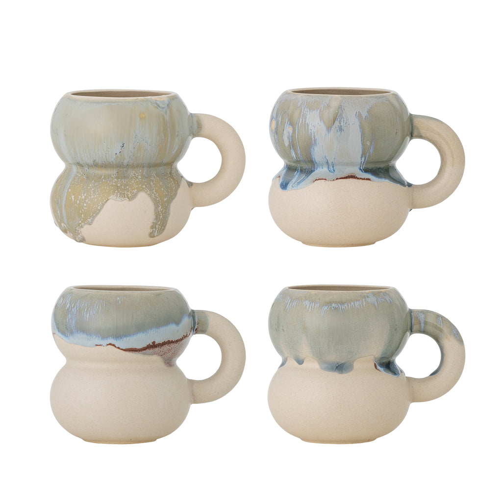 Luna - Mug - Bleu - Grès