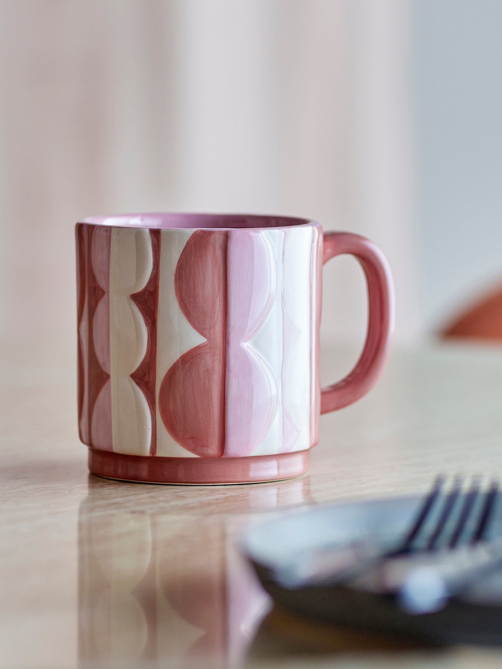 Saul - Mug - Powder Pink - Stoneware