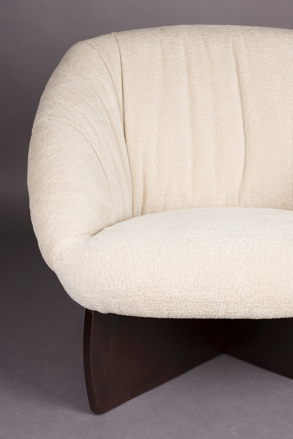 Emilius - Lounge Armchair - Fabric - Beige