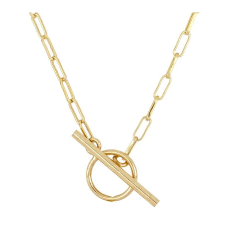 Collar Broche de Oro