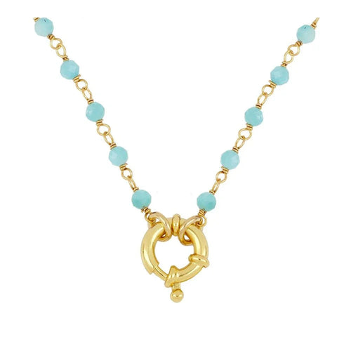 Collier Amazonita
