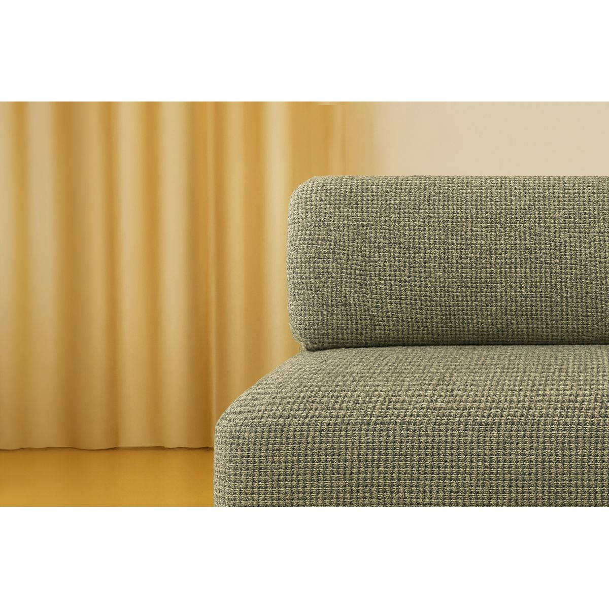 Canapé Droit Coco - 3 Places - Tweed