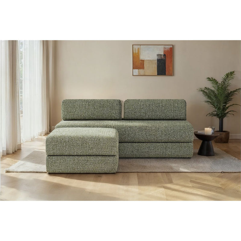 Canapé D'Angle Coco - 4 Places - Tweed