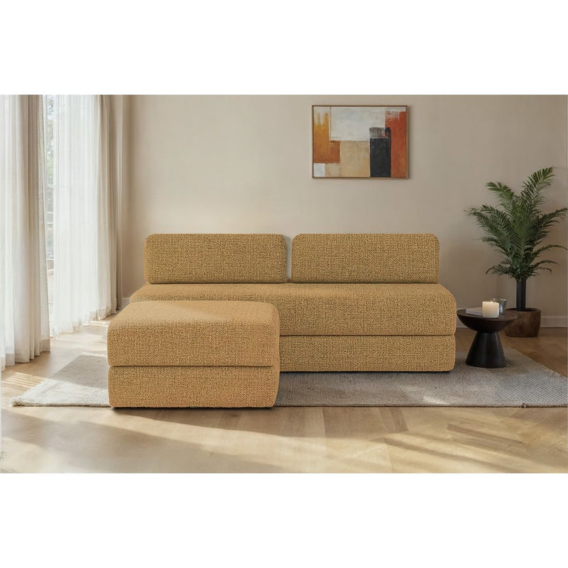 Canapé D'Angle Coco - 4 Places - Tweed