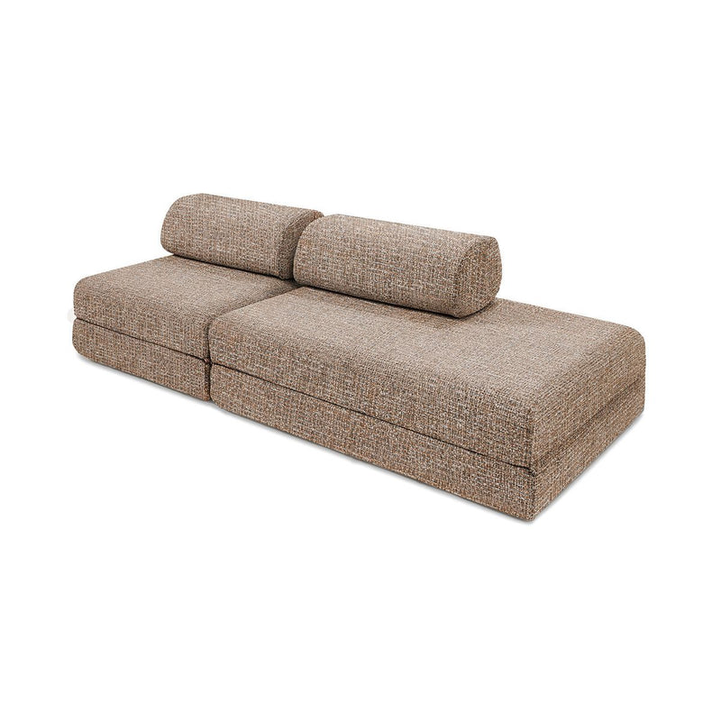 Canapé Droit Coco - 3 Places - Tweed