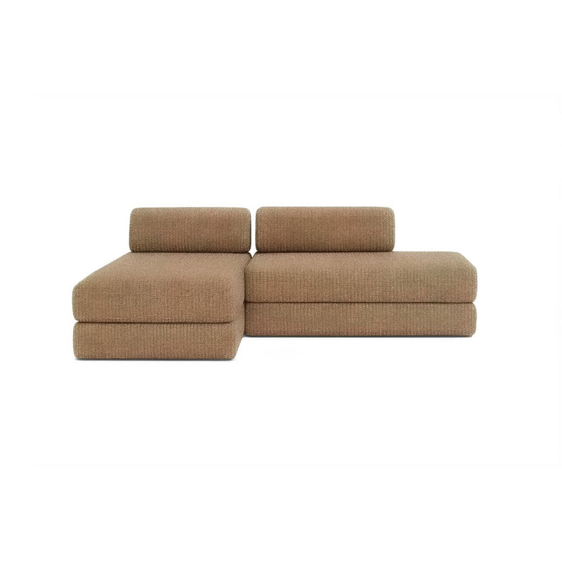 Canapé D'Angle Coco - 5 Places - Tweed