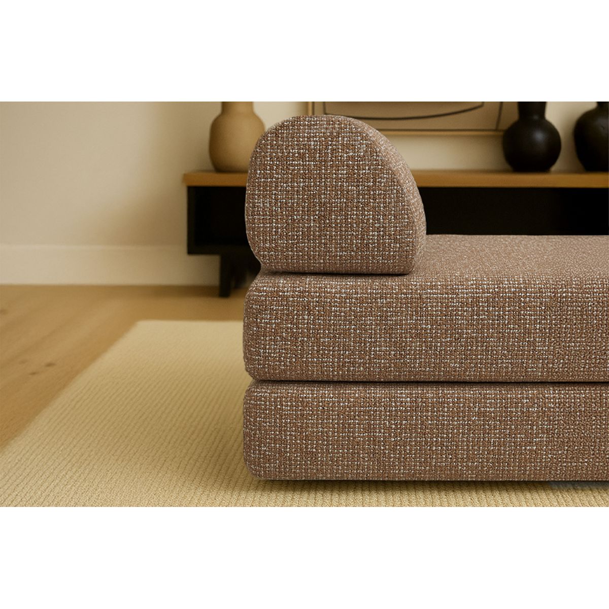 Sofá cama Coco - 3 plazas - Tweed