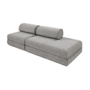 Canapé Droit Coco - 3 Places - Tweed