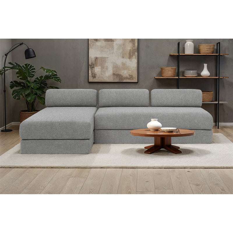 Canapé D'Angle Coco - 6 Places - Tweed