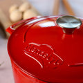 Colette - Cocotte Rotonda - Ghisa - 7 Litri - Rosso