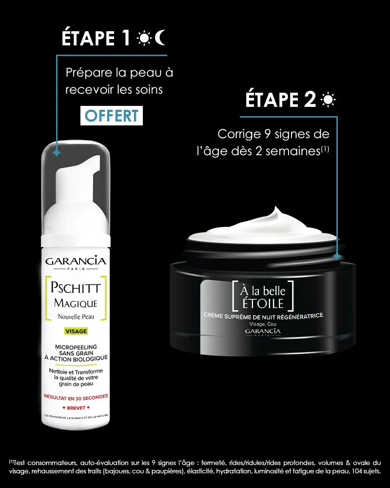 Box [Star] night ritual stages Laboratoire Garancia 