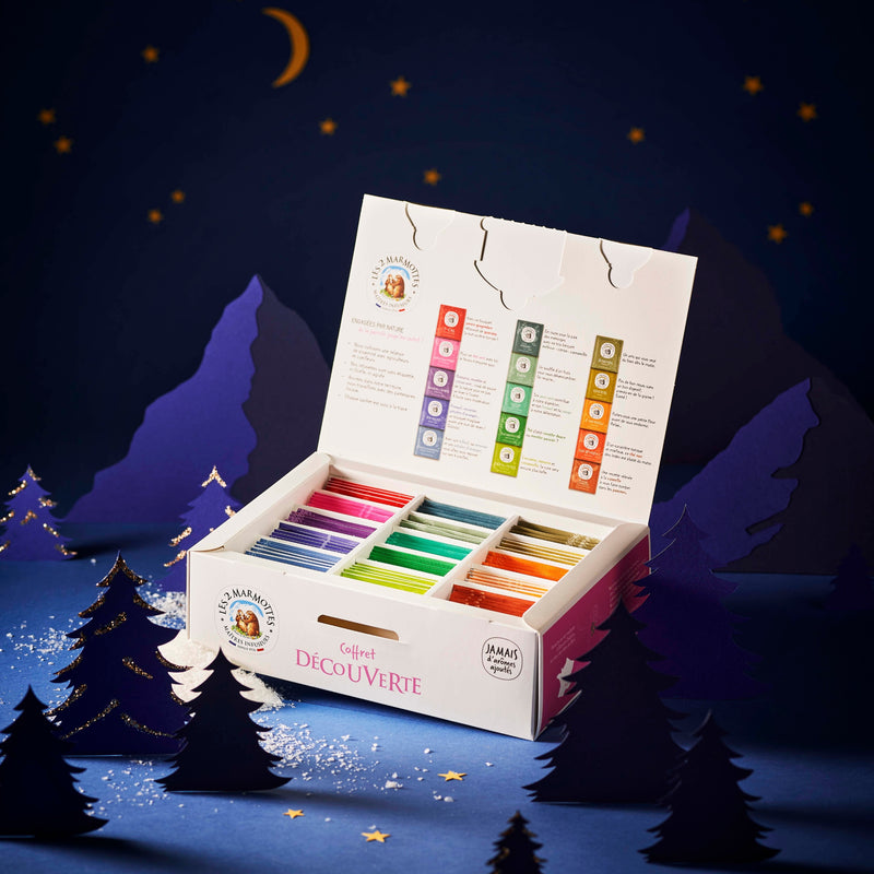 Coffret Découverte De Noël - 12 Infusions & 3 Thés - 75 Sachets