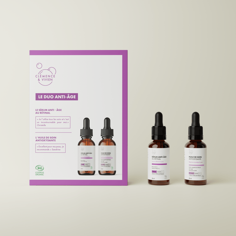 Coffret duo anti - âge - Clémence & Vivien