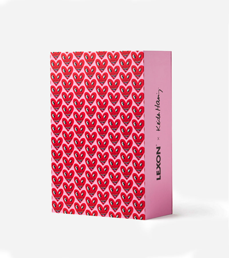 Set - Lexon x Keith Haring Pink Heart Lexon