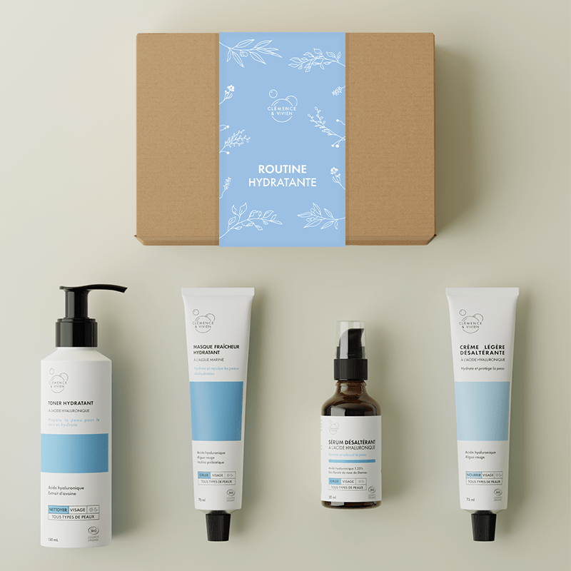 Coffret routine hydratante - Clémence & Vivien