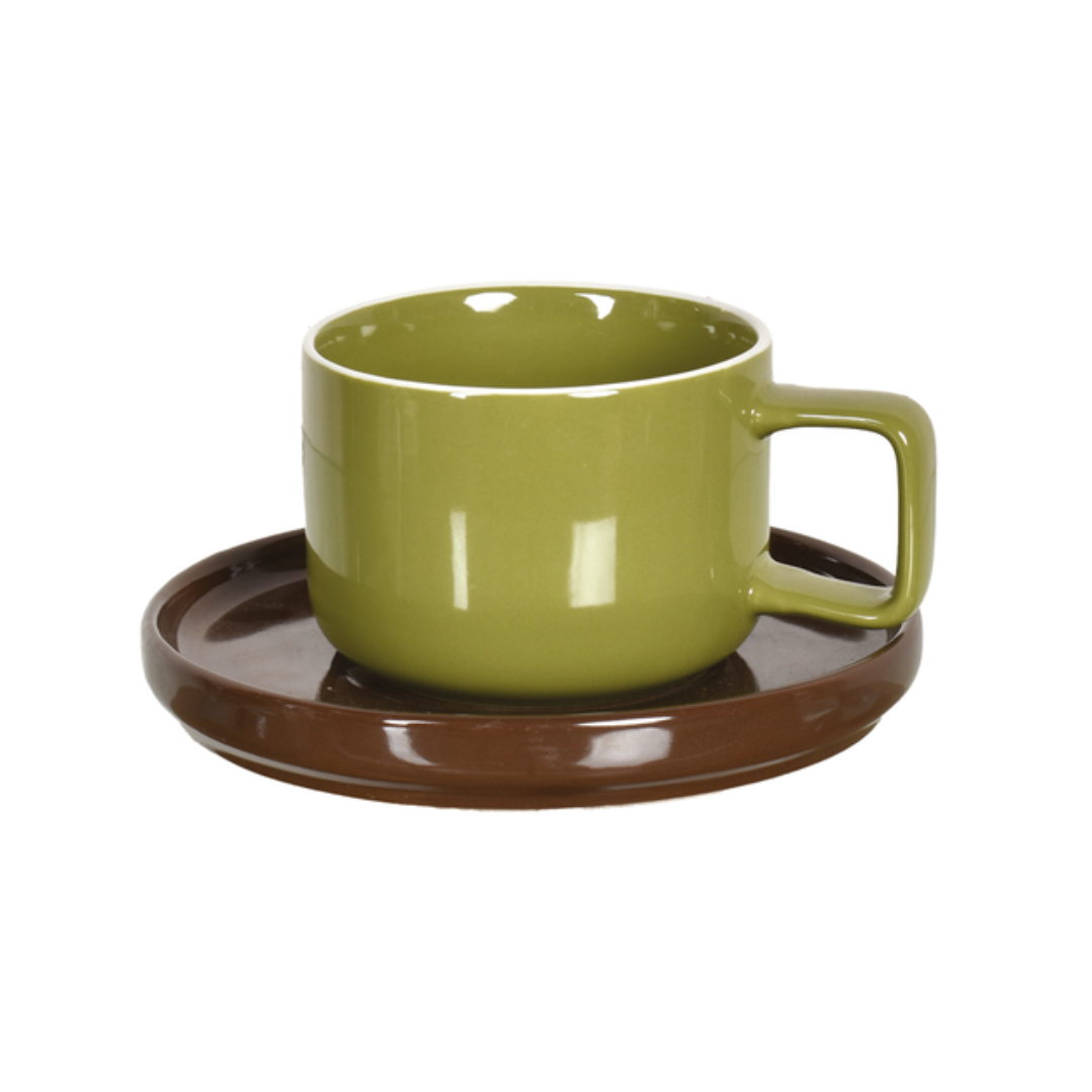 Tasse Chic Avec Soucoupe